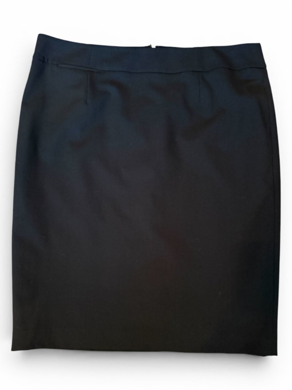 Calvin Klein Black Pencil Skirt | Size 14 | Classic Career Office Skirt